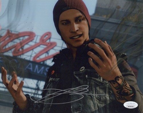 Troy baker signed - baker, 8x10