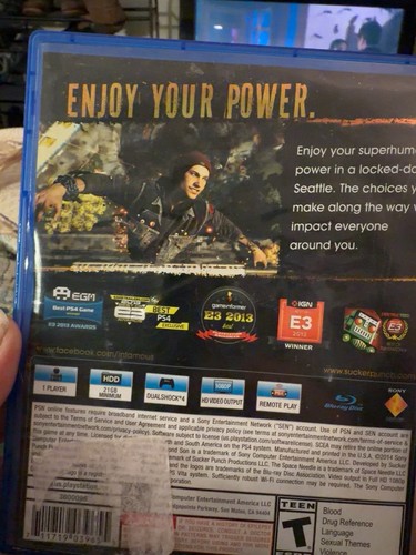 Infamous second son limited - second,
